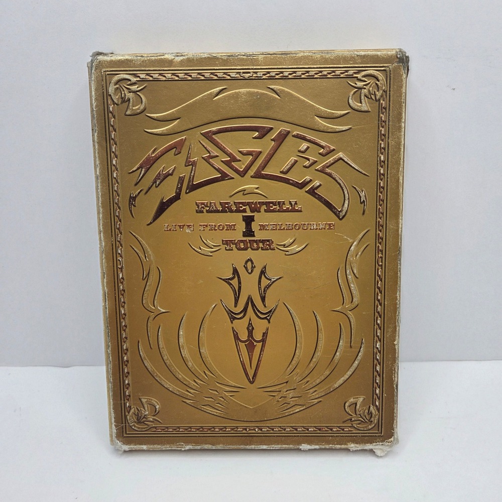 Eagles DVD Farewell I Tour Live From Melbourne 2-Disc Gold Case Rock Concert